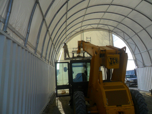 Vải Căng Kim Loại Lưu Trữ Container Shed Dome Top Roof Covers Container Vận Chuyển Nơi Trú Ẩn - Product Image 6