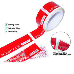 Cinta de embalaje antifalsificación personalizada, cinta de sellado de cartón, cinta a prueba de manipulaciones - Product Image 3