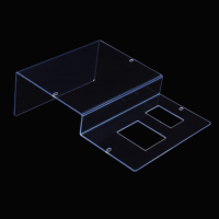 Services de découpe et de pliage de feuilles de polycarbonate (PC) transparentes personnalisées pour les machines et les écrans électroniques