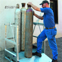 Support de bouteilles de gaz offshore standard, 16 pièces, cadre de levage cylindrique, panier