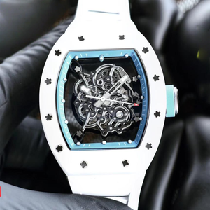 Orologi Meccanici da Uomo RM 055 in Ceramica, Edizione Asia, Stile alla Moda, Orologio Automatico di Lusso per Uomo, Qualità Scheletrata - Product Image 1