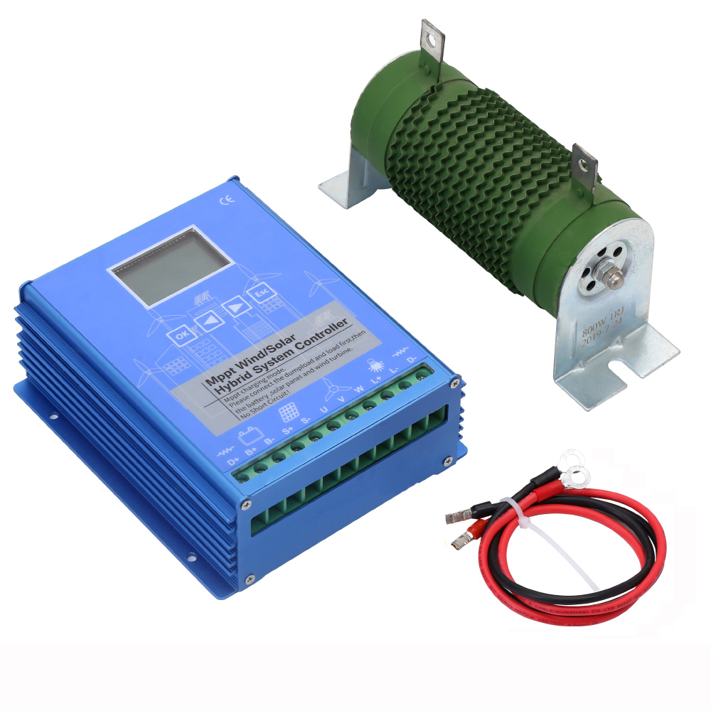 Fltxny 1000W 12V 24V автоматический переключатель регулятора со слежением за максимальной точкой мощности, ветро-солнечной гибридной Boost контроллер для ветровой турбины генератор солнечное зарядное устройство