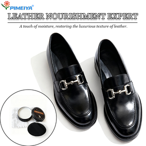 Pâte d'huile de vison OEM <span class=keywords><strong>pour</strong></span> <span class=keywords><strong>chaussures</strong></span> en <span class=keywords><strong>cuir</strong></span>, bottes, selles, canapés – Adoucissant imperméabilisant qui prévient le gerçage et la sécheresse - Product Image 2
