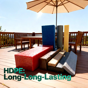 Madera para Construcción, Material HDPE Totalmente Impermeable, WinStar, Larga Vida Útil, <span class=keywords><strong>Lumbre</strong></span> de Plástico para Exteriores - Product Image 4