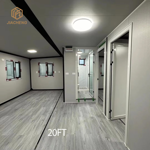 Hiện đại 40ft 20ft Hurricane-proof sang trọng prefab House Mansion dễ dàng đóng mở container mở rộng làm bằng bánh sandwich Panel - Product Image 3