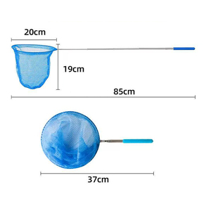 Có Thể Thu Vào Ngoài Trời Chuồn Chuồn Lưới <span class=keywords><strong>Nylon</strong></span> Lưới Côn Trùng Bắt Cá Thép Không Gỉ Kính Thiên Văn Que Câu Cá Bướm <span class=keywords><strong>Net</strong></span> Cho Trẻ Em - Product Image 2