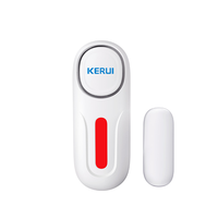 KERUI-Alarma antirrobo de seguridad para el hogar, 120dB, control remoto, sensor inalámbrico para puertas y ventanas