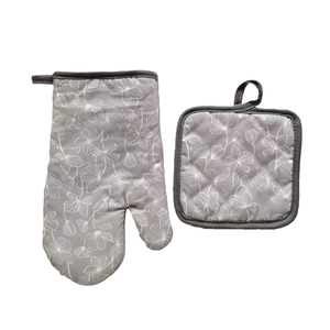 Custom Sublimation Dotted Cotton Oven Mitts and <strong>Pot</strong> <strong>Holders</strong> for Grilling Baking Microwave Use Kitchen Accessories - Product Image 4