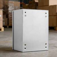 Boîtier de commande IP30 personnalisable en acier galvanisé thermolaqué, vente directe usine, produit phare