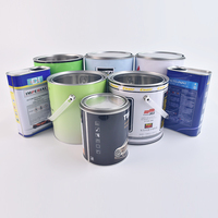 Fabricant de boîtes en fer blanc 250 ml-5 L – Boîtes de peinture métalliques personnalisées avec couvercles et logo sur mesure