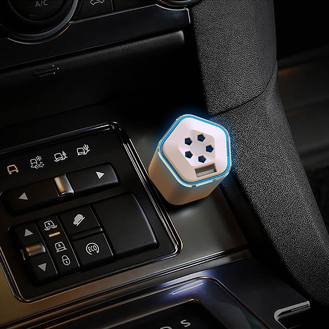 Портативный автомобильный очиститель воздуха с отрицательными ионами