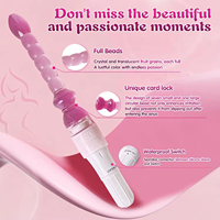 Vibrateur anal flexible à 7 billes, stimulateur de prostate, jouet sexuel pour hommes, femmes et couples - Perles anales, plug anal