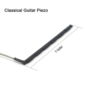 Pickup Piezoelettrico Classico da 71MM per Chitarra, Microfono a Barra Rigida con Connettore da 2.5mm, Pickup a Barra Nuda per Chitarra Acustica - Product Image 4