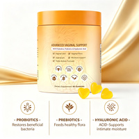 LUVVITA Gummies prébiotiques à l'acide hyaluronique pour femmes, vente en gros personnalisée, favorisent la flore saine, sans additifs artificiels, unique