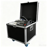 Machine à neige silencieuse SFR Silent Stage avec flight case, télécommande DMX512, pour mariage, Noël, fête