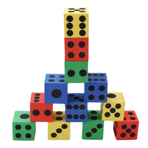 Nhà Máy Bán buôn giá <span class=keywords><strong>EVA</strong></span> bọt dices cho trẻ em giáo dục sớm xúc xắc đồ chơi cho món quà giáng sinh trẻ em - Product Image 1