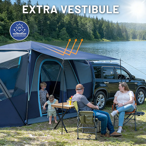 Tente de <span class=keywords><strong>camping</strong></span> pour SUV avec véranda et auvent, résistante au vent et à la pluie, portable pour <span class=keywords><strong>camping</strong></span>-<span class=keywords><strong>car</strong></span> et voiture - Product Image 3