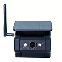 Kamera Mundur Nirkabel WIFI Tenaga Surya HD720P untuk Truk Berat, Bus, RV, Mobil, Kamera Tahan Air dengan Penglihatan Malam, Baterai Terpasang 9600mAh