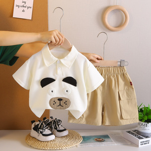 OEM ODM Vêtements pour garçons en bas âge, fabricant <span class=keywords><strong>de</strong></span> ensembles short et t-<span class=keywords><strong>shirt</strong></span>, fabricant d'ensembles décontractés pour enfants, ensembles deux pièces personnalisés pour enfants - Product Image 3