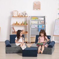 Lot de 10 canapés modulaires pour enfants, mobilier de jeu créatif pour chambre d'enfant, solution de chambre à coucher pour garçons et filles, salon