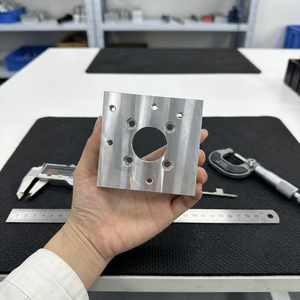 Custom High Precision CNC Milling Aluminum Heat Sink, OEM Cooling Plate Industrial Automation Equipment Cooling Hardware - Product Image 3