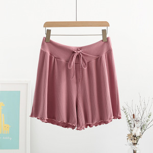 Pantaloncini Premaman Estivi <span class=keywords><strong>in</strong></span> Tessuto Fresco ed Elastico, Shorts per Gravidanza con Fascia <span class=keywords><strong>in</strong></span> Vita Regolabile, Abbigliamento Premaman Emotion Moms - Product Image 5