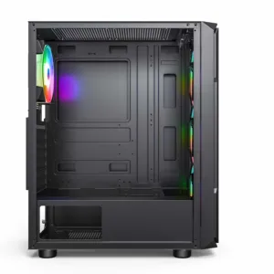 Pc Gaming Cases SAMA 338 NEW Design Gaming Pc Case ATX Case USB3.0 Tempered Glass Computer Case