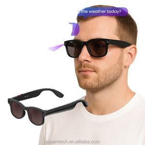 Lunettes Intelligentes AIMB-G1 5MP 1080P avec Caméra, Étanchéité IPX-4, Enregistrement Vidéo Silencieux, Anti-Tremblement et Transmission WiFi - Product Image 2