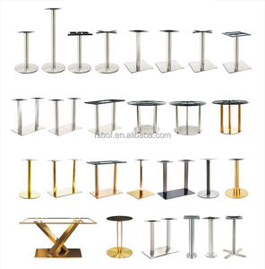 <span class=keywords><strong>Pieds</strong></span> de <span class=keywords><strong>table</strong></span> carrés noirs robustes - Vente en gros d'usine pour restaurants, cafés, pâtisseries - Product Image 2