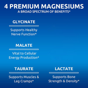 OEM magiê viên nang Glycinate magiê Glycinate malate taurate lactate 4-in-1 phức tạp viên nang magiê dây thần kinh khỏe mạnh - Product Image 2