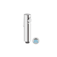 Pulvérisateur de bidet portable en plastique ABS avec une seule sortie d'eau, design moderne, installation facile pour salle de bain, toilettes, douche