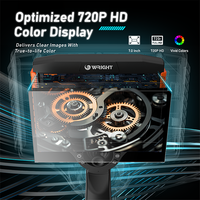 Cámara Endoscópica Tech HD 360, Módulo USB con Sensor CMOS H.264, Gran Angular, Tarjeta Micro SD para Detección en Equipos Industriales