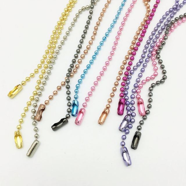Necklace Making Accessories Stainless, Steel Spool Ball Bead Chain/