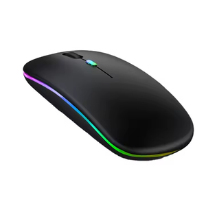 Có Thể Điều Chỉnh DPI Đen Chuột Mỏng Mini Soundless Không Dây <span class=keywords><strong>Bluetooth</strong></span> Chuột Cho Máy Tính Bảng Máy Tính Để Bàn Máy Tính Xách Tay - Product Image 1