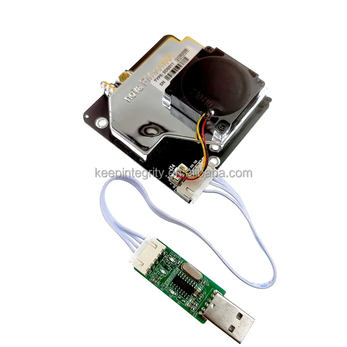 Jubaoly Laser PM2.5 Sensor SDS011 Particle Sensor Dust Sensor SDS011 with USB data cable