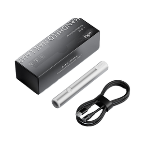 Lampe à ongles UV LED rechargeable mini, séchage rapide du gel, lumière de durcissement, logo personnalisé pour la manucure - Product Image 1