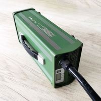 Cargador de batería AC 220V 1500W de calidad militar 24V 45a 50a cargador inteligente para baterías de plomo ácido SLA /AGM /VRLA /GEL con PFC