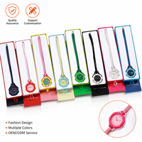 Reloj de Bolsillo de Cuarzo Octogonal Colorido de Moda al por Mayor, Reloj de Bolsillo Vintage con Logotipo Personalizado