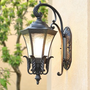 Lampe murale extérieure en aluminium <span class=keywords><strong>JP</strong></span>-Gold Phoenix pour jardin, balcon, couloir et allée, indice de protection IP55, LED 220V - Product Image 4