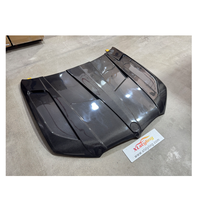 Accessoires de pare-chocs avant pour voiture, capot moteur pour BMW F95 X5, fibre de carbone véritable