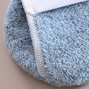 2 en 1 Personnalisez Velvet Fluffy Compact A Custom Blender Puff Remove Eco Pressed White Mini Makeup Soft Powder Puff Girls Big - Product Image 6