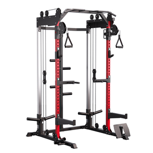 Rack de Sentadillas Multifuncional con Cable Cruzado, Equipo de Entrenamiento de Fuerza para Gimnasio en Casa - Product Image 1