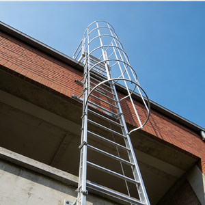 Escalera de Acceso Vertical Personalizada para Torres, Chimeneas y Tanques de Almacenamiento, Escalera en Jaula Estándar ISO - Product Image 1