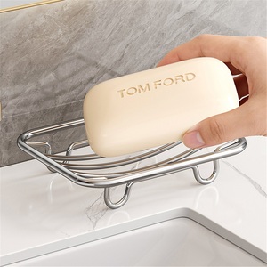 Jabonera Moderna de Acero Inoxidable, Impermeable, con Ventosa para Montaje en Pared, para Baño de Hotel - Product Image 2