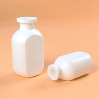 Rafraîchisseur d'air de luxe Bouteille unique de diffuseur de roseau en verre blanc