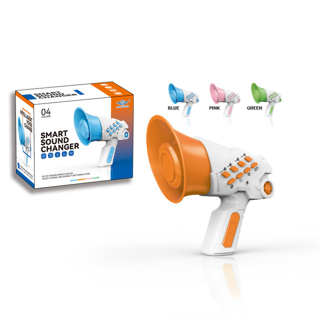 Children's Amplifier Toy Mini Recording Sound Changing Toy Trick Toys Handheld Multiple Sound Effect Speakers