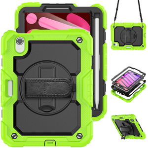 Custodia protettiva <span class=keywords><strong>per</strong></span> <span class=keywords><strong>iPAD</strong></span> mini6 in silicone 2021 custodia protettiva con tracolla <span class=keywords><strong>per</strong></span> bambini - Product Image 2