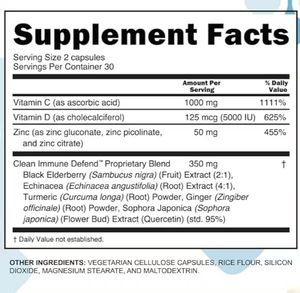 Complément alimentaire de soutien immunitaire 8 en 1 avec <span class=keywords><strong>zinc</strong></span> 50 mg, quercétine, vitamine <span class=keywords><strong>C</strong></span> 1000 mg, vitamine D3 5000 UI - Product Image 2