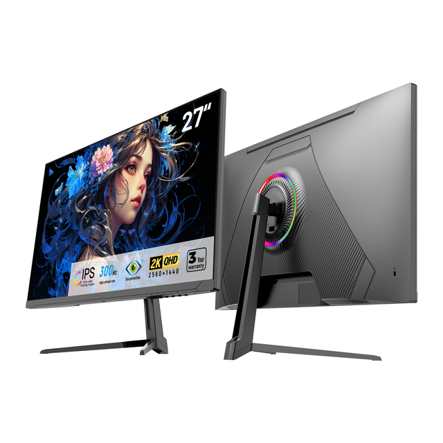 23.8 27 Inch LCD Monitor IPS 1K 1080P 75Hz 180Hz 240Hz 360HZ High Refresh LED Gaming Monitor