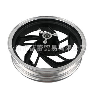 Roue avant à double frein à disque de 13 pouces en gros pour véhicules électriques, roue de vélo en alliage d'aluminium - Product Image 3